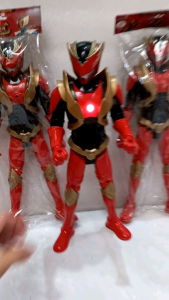 Mainan Robot Bima X Baterai Nyala Lampu Suara Ksatria Bima Tinggi 40 cm