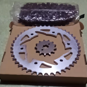 kry 150/200 sprocket /chain set (13/43t/520)