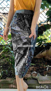 Rok Batik Instan Pinggang Karet Bawahan Kebaya
