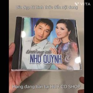 Đĩa CD The best of Trường Vũ Như Quỳnh Chiều bên đồi sim Nhạc vàng trữ tình Bolero Đĩa lòng Trắng Chất Lượng cao Âm Thanh chuẩn HUY CD SHOP