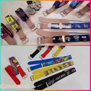 IKAT PINGGANG ANAK KARET KARAKTER / IKAT PINGGANG ANAK ELASTIS MOTIF KARTUN / GESPER KARET ANAK CEWEK / IKAT PINGGANG ANAK COWOK / BELT CHILDREN ELASTIC / SKK7855