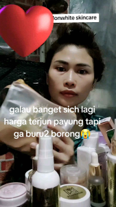 PAKET LUXURY ORIGINAL BY MONWHITE  perawatan glowing Hempas flek hitam