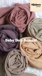 HijabersTex 1 Meter Kain BABY DOLL ARMANI