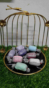 Doorgirft Gula Gula Handkerchief Perkhawinan Hantaran is an Unique Doorgirft in the Event of Wedding Parties or Birthday Parties or Full Moon Parties/30 Pcs Per Pkt Doorgirft