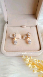 Anting Aksesoris Lapis Emas Tidak Luntur Awet Gold Berkilau Model Elegan