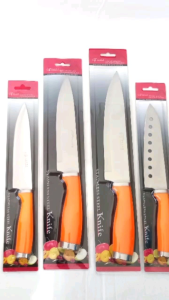 Pisau Dapur Polos Stainless Steel Serbaguna / Stainless Steel Chef Kitchen Knife 4 5 6 7 8 inch