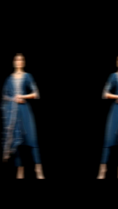 Embroidered Silk 3pc Suit