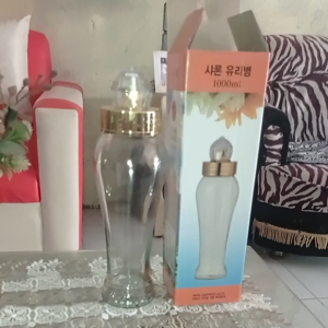 Botol ginseng Korea Import Kaca tebal..1 Liter dan 12 Liter