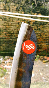 Parang Tebas Bugis Asli Baja Super Tajam