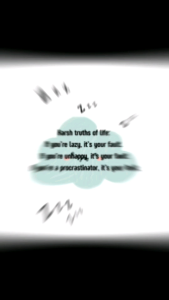 THE ART OF LAZINESS - paperback book small font * free magnetic bookmark