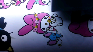 Sticker Dinding Cutting Graftac MY MELODY size 8 cm Sticker Vinyl Glossy Dekorasi Dinding Anak Sticker Dinding Ramah Lingkungan - Lazada