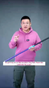 [ Bảo Hành 2 Lóng Bất Kì ] Cần câu đài cao cấp Lăng Thiên Thanh Diện  bản săn hàng 6H  chính hãng Try&V Fishing