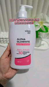Langsung kirim  White inc Alpha Glowhite Body Lotion Whitening dan Moizturizing Lotion Pencerah 400ml