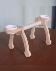 LP188 คอนลับเล็กนกพร้อมถ้วยอาหาร แบบตั้งพื้น เป็นของเล่น โมบายตกแต่ง ดีไซน์สวย แข็งแรง