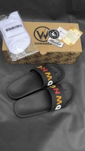 DAWENCE Piero Sandals - Sandal Sendal Selop Slip On Casual Pria Wanita original gratis Kaos kaki Terlaris Termurah