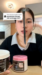 [BELI 1 DAPAT 2] OBAT PELURUS RAMBUT KERATINE SMOOTH 500 ML BPOM Ampuh Meluruskan Rambut Keriting Mengembang menjadi Lurus Halus Mudah diatur