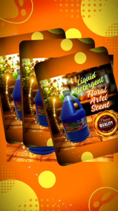 DREAM Liquid Detergent(FLORAL SCENT) Premium Quality 1Gal/3.4Liters (max 2 quantity per check-out)