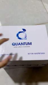 Thùng 10 Túi Nước Uống Giàu Hydrogen Quantum - Nước Ion Kiềm Giúp Chống Oxy Hóa Bổ Sung Ion Kiềm Và Năng Lượng