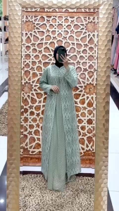 Gamis Ozias Brokat Jinha