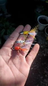 Ajing Game 2g/3g Fly Shrimp Tenkara3pcs/setBullet Jigheadlure/bait for ajing gaming