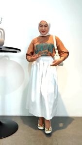 Kaos Oversize Wanita Batwing London Knit Corduroy