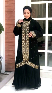 Abaya Gamis Hitam Modern: Desain & Kualitas Terbaik