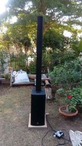 TURBOSOUND IP1000 V2 ชุดลำโพงคอลัมน์ 8-2.75 นิ้ว ซับวูฟเฟอร์ 2-8 นิ้ว 1000W แอมป์ในตัว