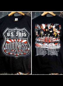 kaos band LOUDNESS THUNDER IN THE EAST