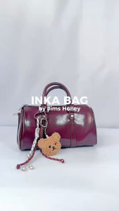 JIMS HONEY INKA BAG JH-1031 TAS SELEMPANG WANITA SLING BAG HAND BAG TOP HANDLE TAS JINJING FREE CUTE KEYCHAIN GANTUNGAN KUNCI BAGCHARM