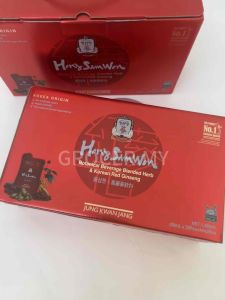 (Exp: 2028) Jung Kwan Jang Botanical Beverage Blended Herb & Korean Red Ginseng Hong Sam Won (50ml x 30 pouches)