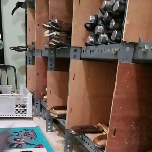 pisau daging super tajam baja hss.