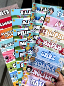 School Subject Label Sticker for Notebook