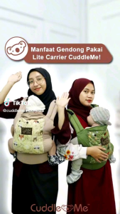 Gendongan bayi cuddle me lite carrier gendongan bayi M shape  Gendongan bayi mulai dari 4bulan sampai 2tahun