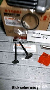 CYLINDER SELINDER BLOCK BLOK SEHER MIO J XRIDE 115 FINO INJEKSI SOUL GT MIO GT 115 + RING SEHER + PISTON + PEN DAN KLIP