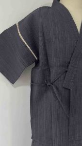 (JB7) Japanese Kimono Top with Pant Cotton Jinbei 甚平 Summer Kimono Style Bathrobe Set Two Piece