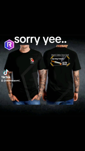 KAOS ATASAN PRIA LENGAN PENDEK HITAM