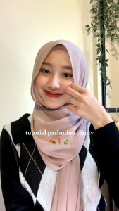 Pasmina Ceruty Baby Doll Premium: Aksesori Fashion Wanita yang Elegan & Nyaman