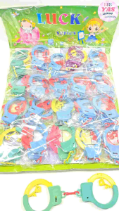 20pcs HANDCUFFS/ POSAS PLASTIC TOY/loot bag fillers /paninda /giveaways/party favors.