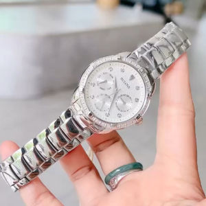 Đồng Hồ Nữ Bulova 96R195 Quartz Size 36 Silver Diamond