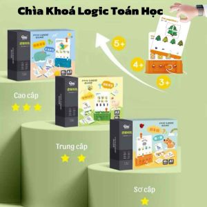 Chìa Khoá Logic Toán Học -Đồ Chơi Trí Tuệ Giáo Dục Sớm Cho Bé Rèn Luyện Tư Duy Phát Triển Trí Thông Minh