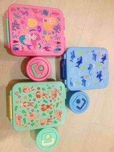 PP Lunch Box With 304 Stainless Steel Soup Jar Food Container Anti Leakage Sushi Box