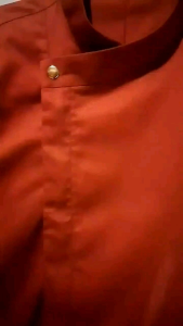 Kemeja Pria Casual Lengan Pendek Warna Navy dengan Kerah Polo