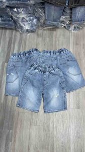 Quần Jean Lửng Quần Bò Lửng Cho Bé Trai Từ 22-50Kg Co Giãn Phối 2 Túi Sau Thời Trang Cá Tính Cho Bé Đi Chơi Đi Học