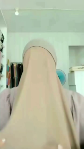 Pashmina Inner 2in1Ceruty Babydoll/Pashmina Ceruty Babydoll