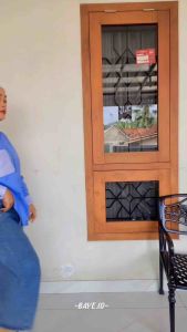 kemeja wanita cewek bahan adem lengan panjang baye 4