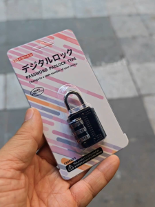 Ổ khóa số du lịch mini khóa hành lý vali mật mã không cần chìa
