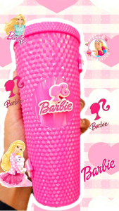 BOTOL MINUM BARBE/BOTOL MINUM LABUBU MACARON VIRAL