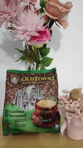 [NEW PACKAGING]  [WholeSale] (5 packs)  OLDTOWN White Coffee 3-in-1 Hazelnut from Malaysia