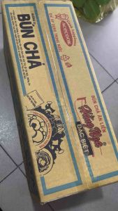 BÚN HẰNG NGA ĐẶC BIỆT HƯƠNG VỊ  BÚN CHẢ CÓ GÓI THỊT THẬT CHẢ VIÊN THỊT MIẾNG - 143G