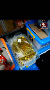 BALON FOIL ANGKA 40cm / BALON ANGKA WARNA GOLD